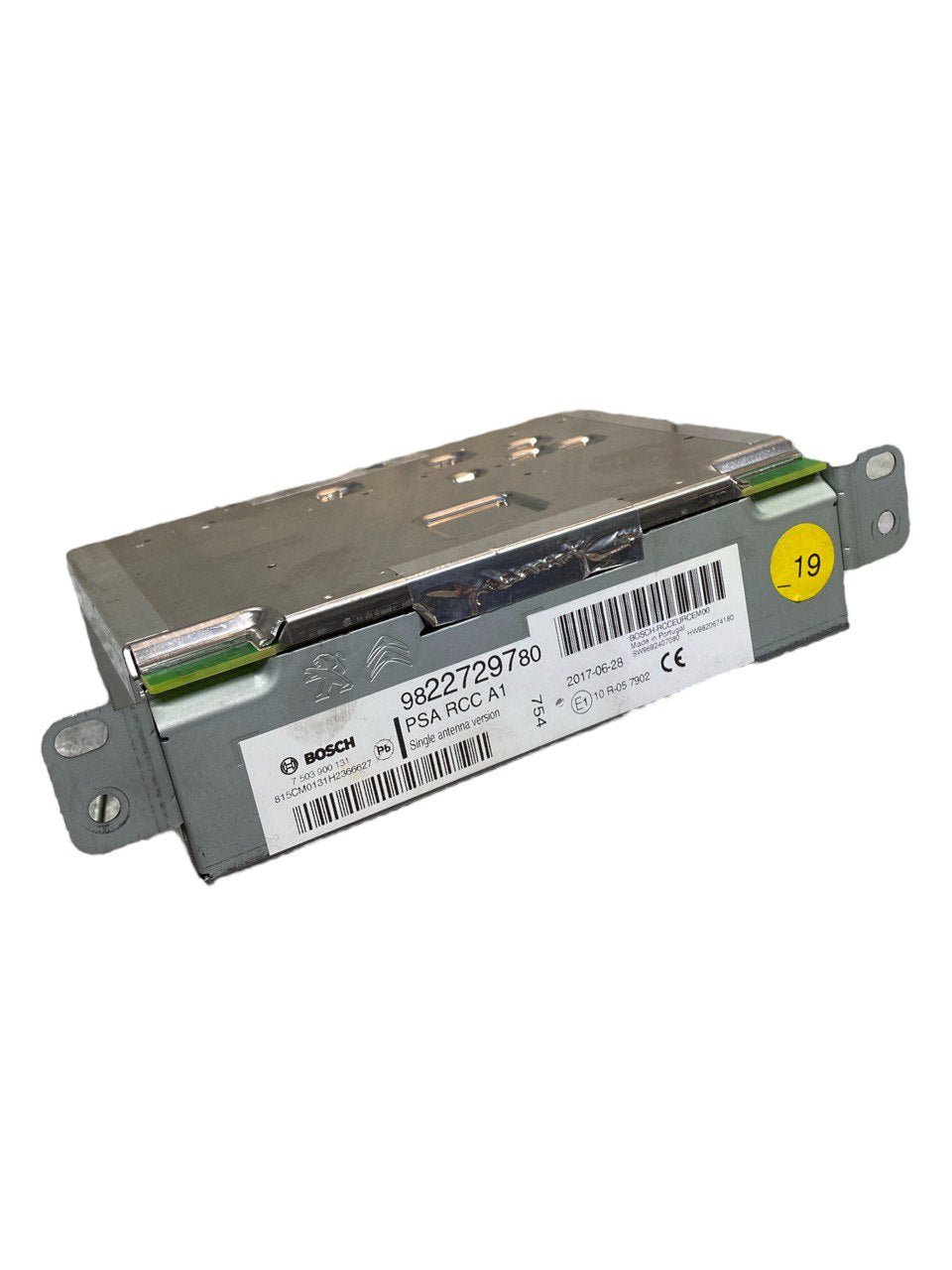Modulo Autoradio Peugeot 208 ( 2016 ) cod. 9822729780 - F&P CRASH SRLS - Ricambi Usati