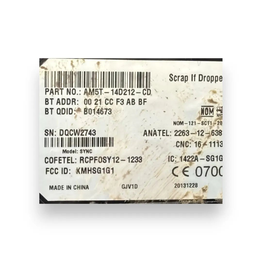 Dettaglio Modulo Bluetooth Ford Focus 2011–2015 cod. 2263-12-6384 - foto 3