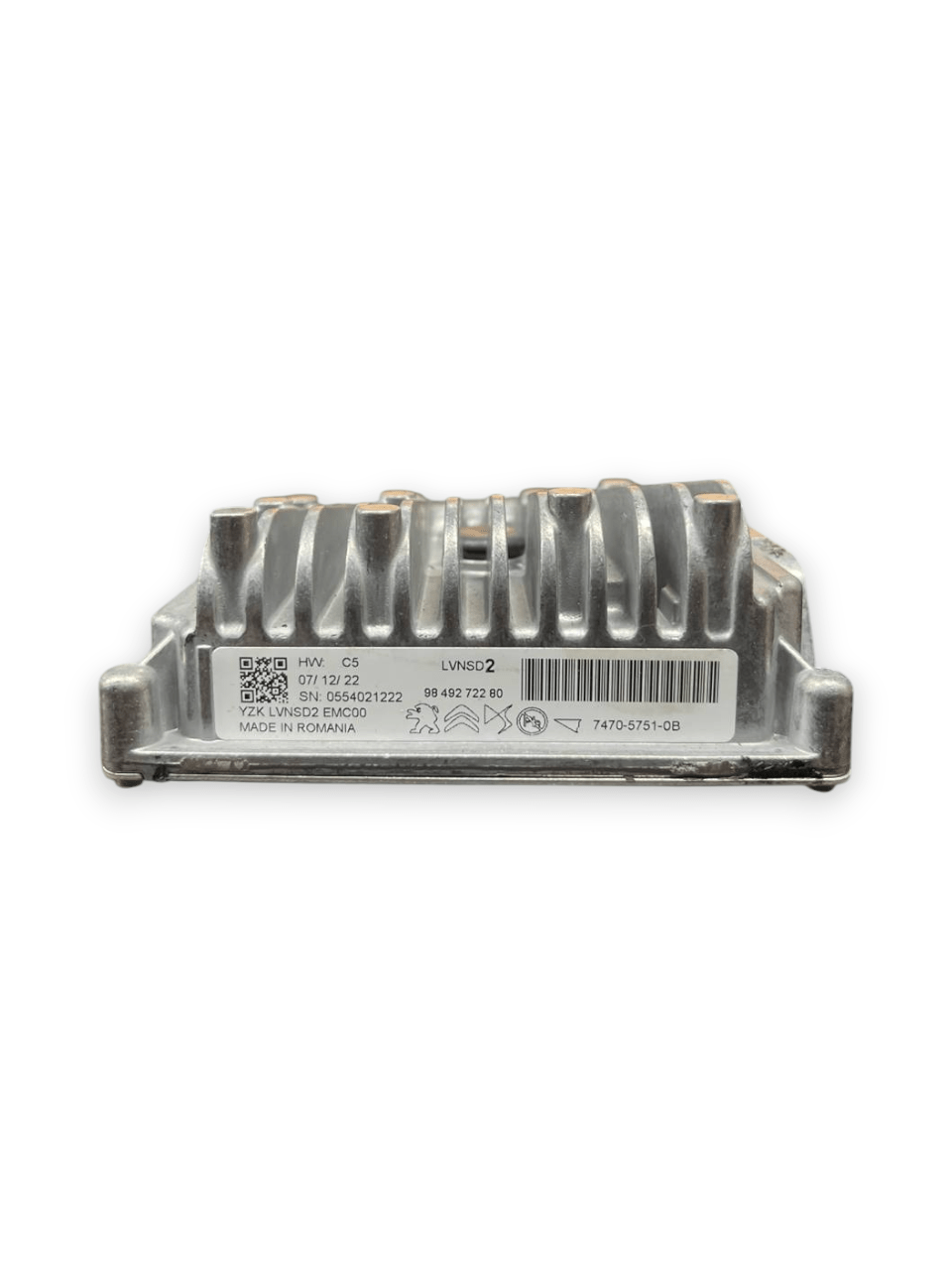 Modulo / Centralina Controllo Batteria Peugeot 308 III (2021>) cod: 9849272280 - F&P CRASH SRLS - Ricambi Usati