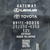 Modulo / Centralina Gateway Toyota Yaris Cross COD: 891110D020 (2020 - ) - F&P CRASH SRLS - Ricambi Usati