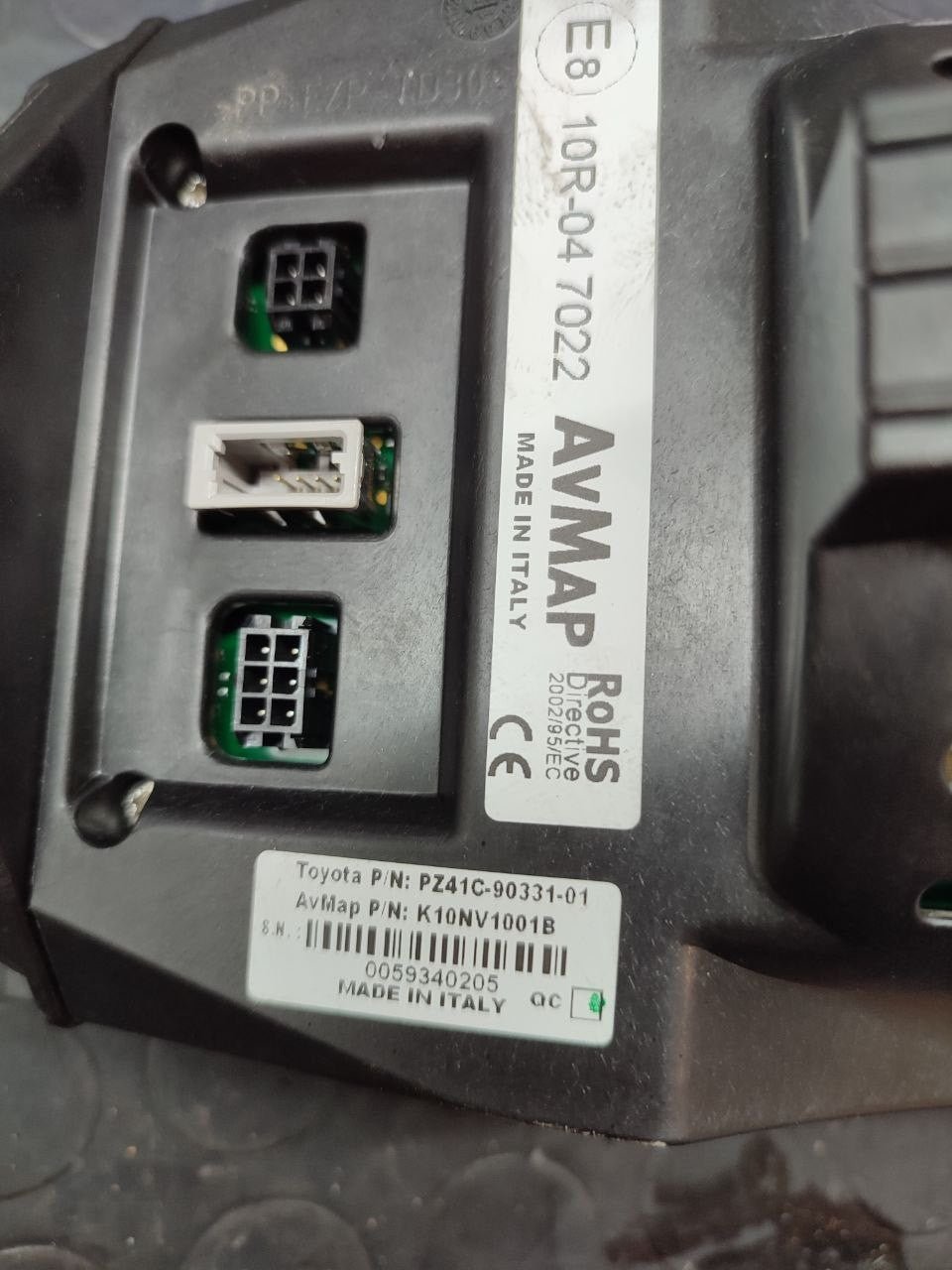 Modulo navigatore gps Toyota Aygo mk2 cod pz41c90331-01 - F&P CRASH SRLS - Ricambi Usati