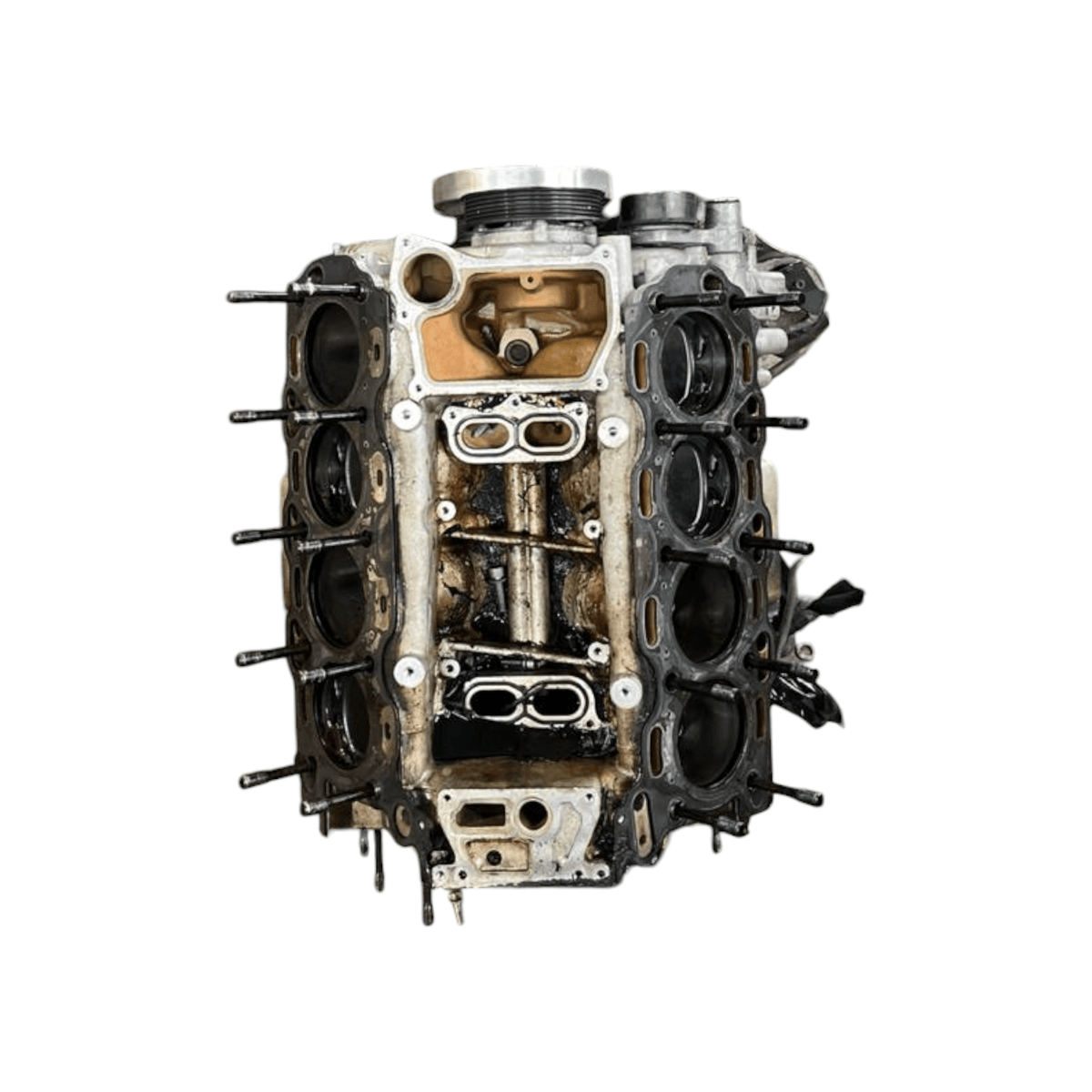 Monoblocco motore Maserati Levante Trofeo 3.8 benzina cod.F154AQ Kw.427 Cv.580 (2018 - >) - F&P CRASH SRLS - Ricambi Usati