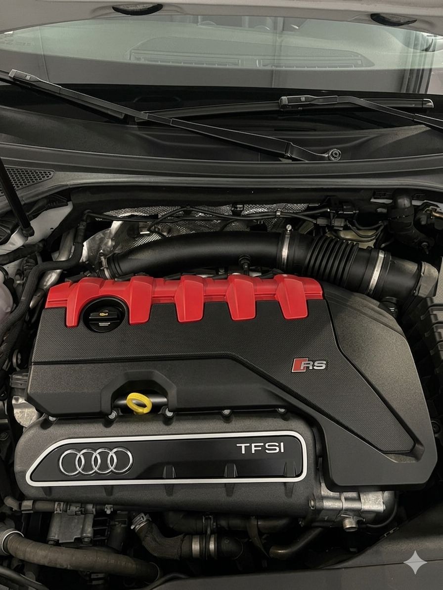 Motore Audi RS3 8v ( 2018 ) 2.5 Benzina 294kw 400cv cod : DNW - F&P CRASH SRL - Ricambi Usati