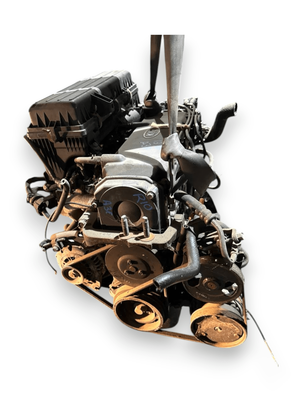 Motore Kia Rio ( 2002 ) 1.3 Benzina 55kw 75cv cod : A3E - F&P CRASH SRLS - Ricambi Usati