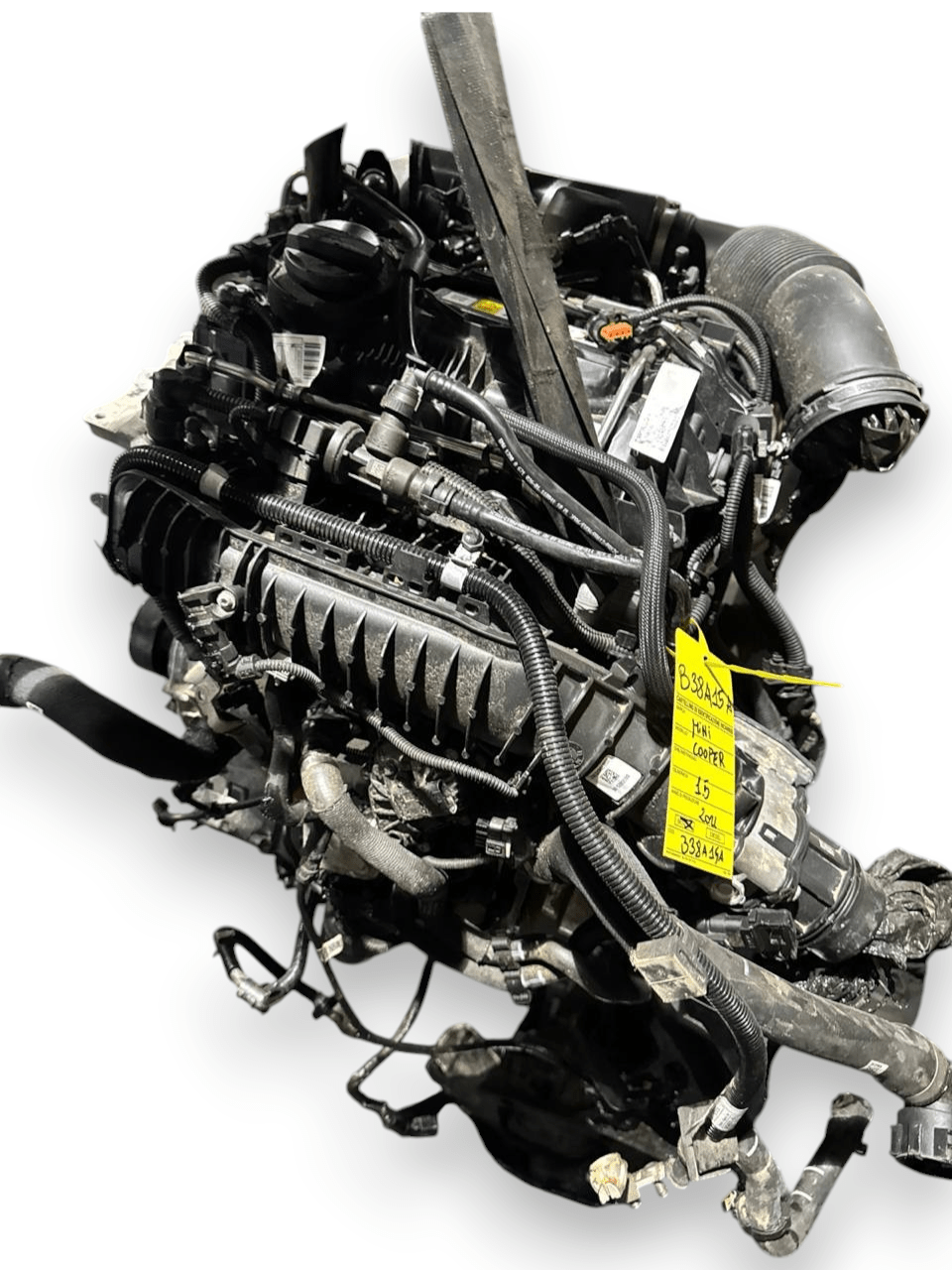 Motore Mini Cooper F55 ( 2019 ) 1.5 Benzina 100kw 136cv cod : B38A15A - F&P CRASH SRLS - Ricambi Usati