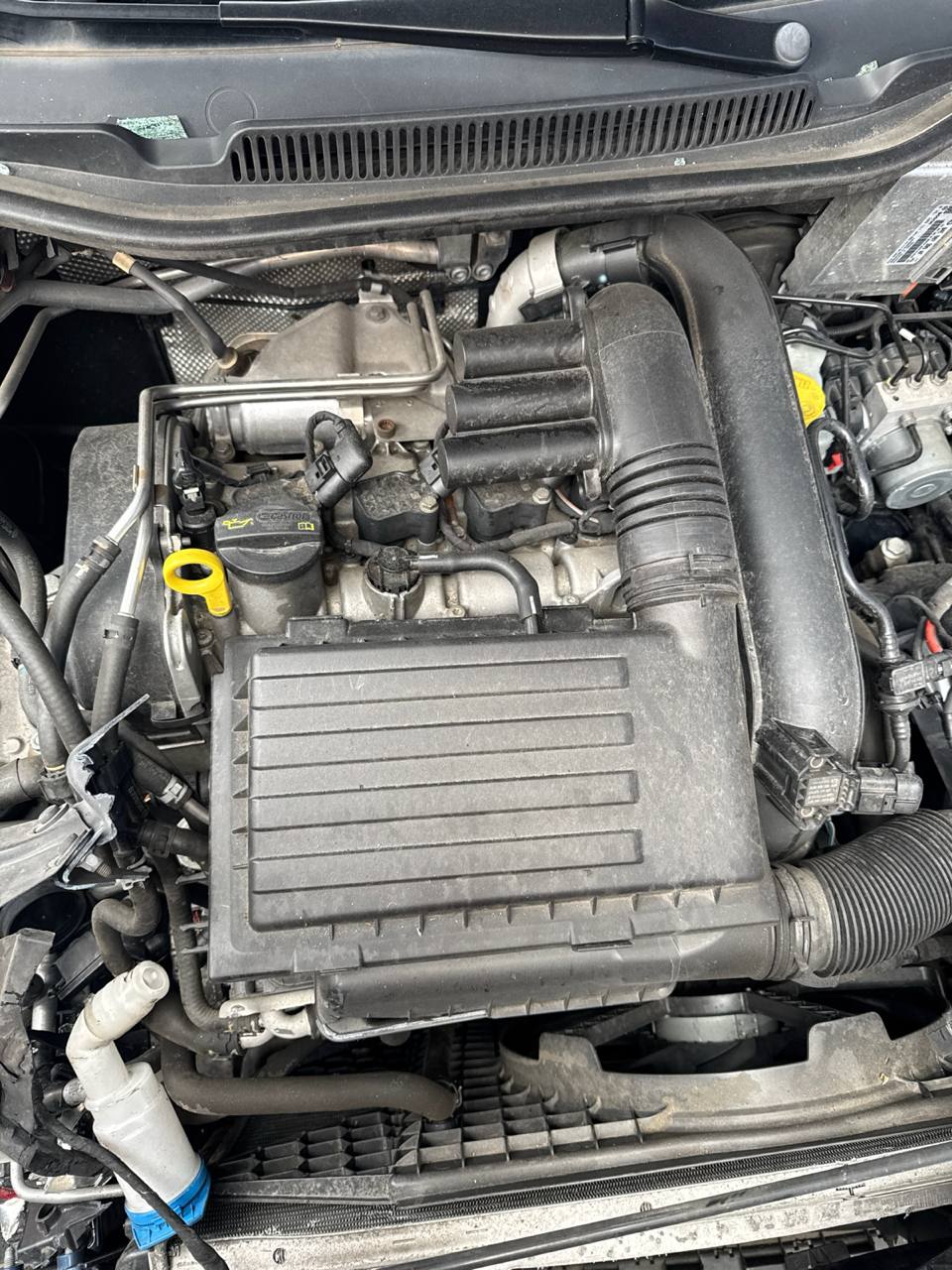 Motore Volkswagen Polo 6R ( 2016 ) 1.2 Benzina 66kw 90cv cod : CJZ - F&P CRASH SRLS - Ricambi Usati