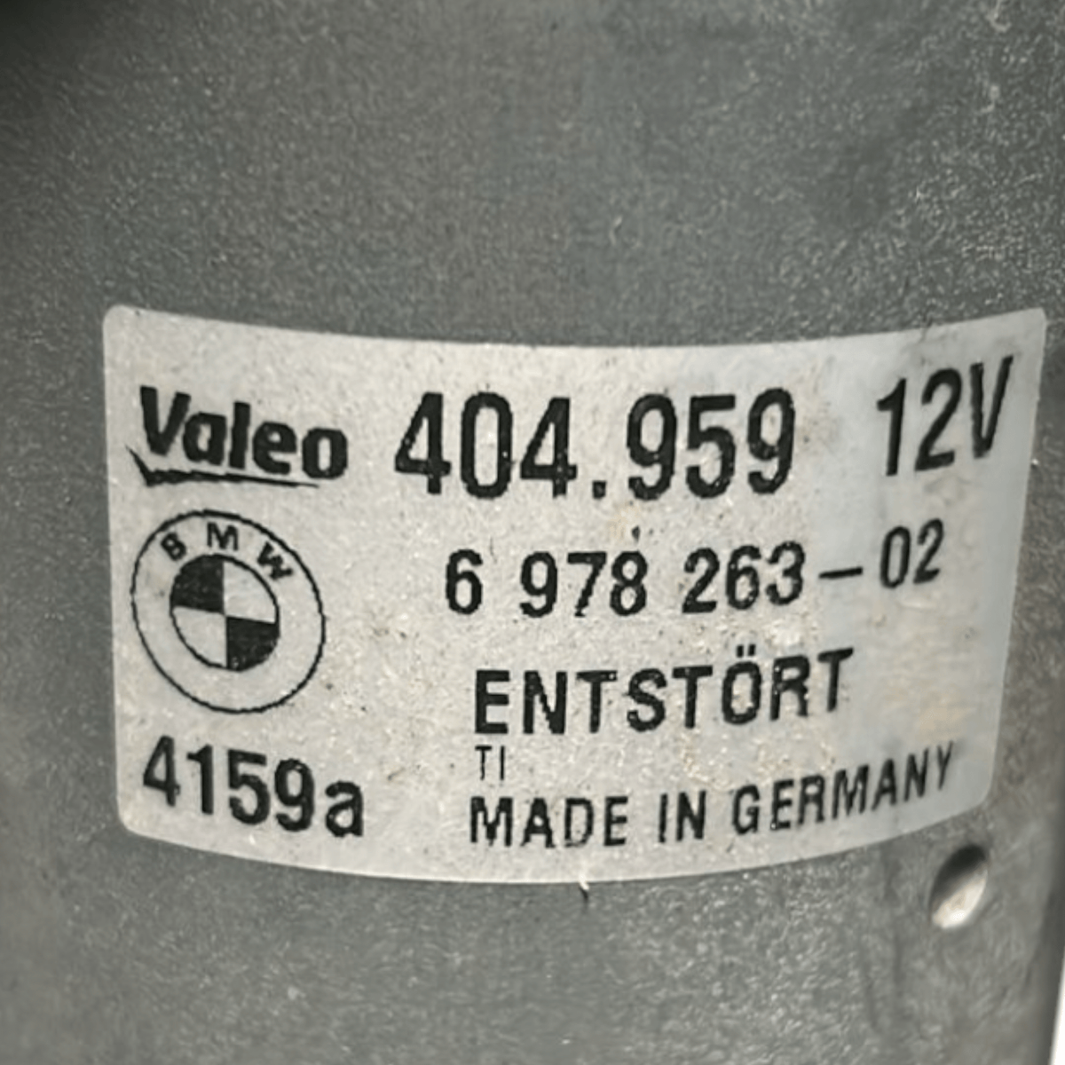 Front Wiper Motors Bmw Series 3 E90 (2005 > 2013) cod:6978263 - F&P CRASH SRLS - Used Parts