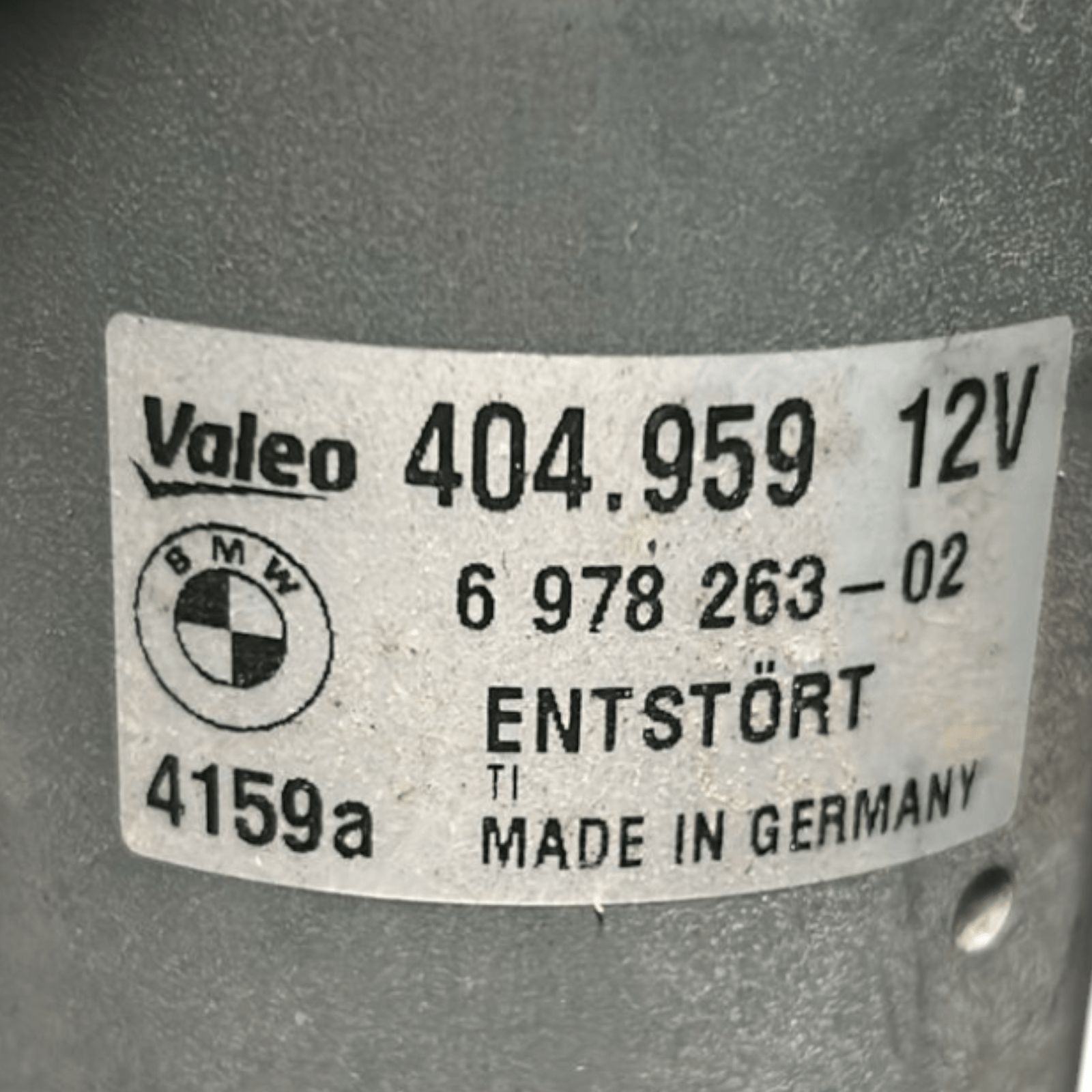 Front Wiper Motors Bmw Series 3 E90 (2005 > 2013) cod:6978263 - F&P CRASH SRLS - Used Parts