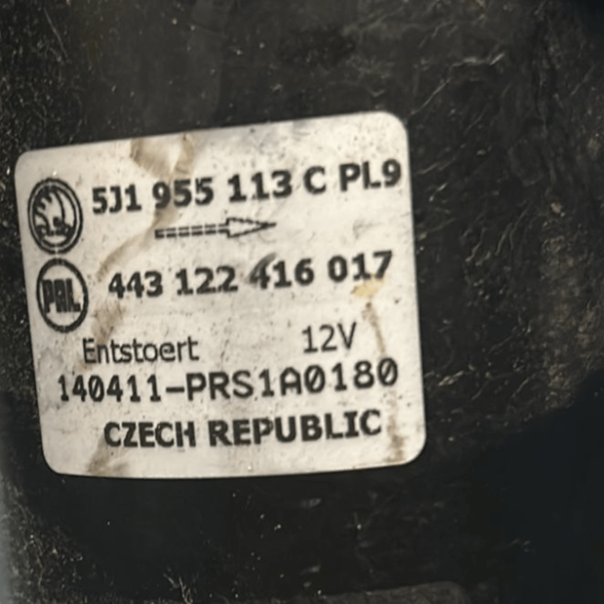 Motorini tergicristalli Anteriore Skoda Fabia II (2007 > 2014) cod:5J1955113 - F&P CRASH SRLS - Ricambi Usati