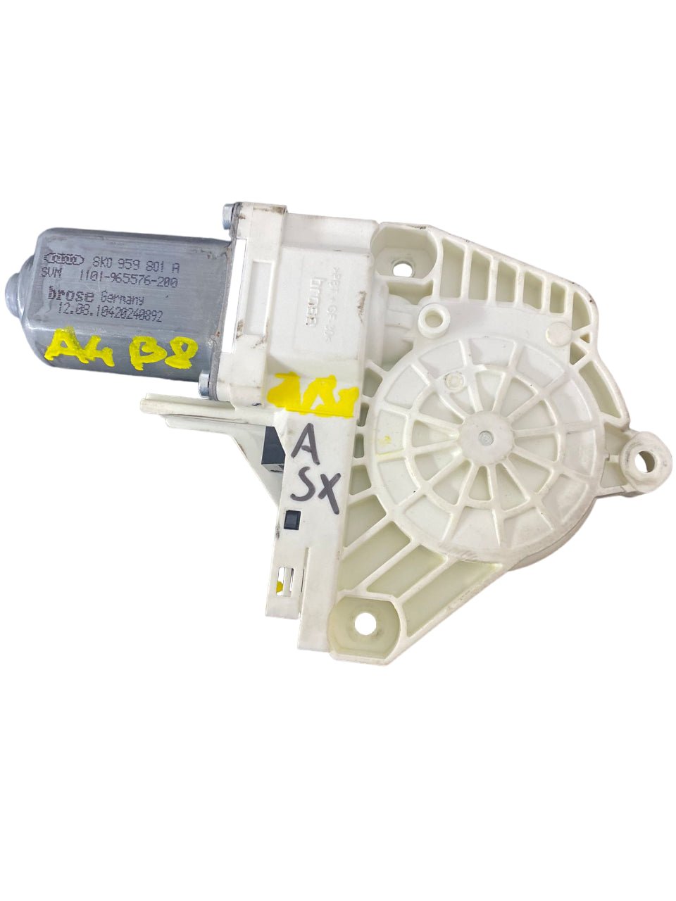 Front left window lift motor Audi A4 B8 (2010) code: 8k0959801a - F&P CRASH SRLS - Used Parts