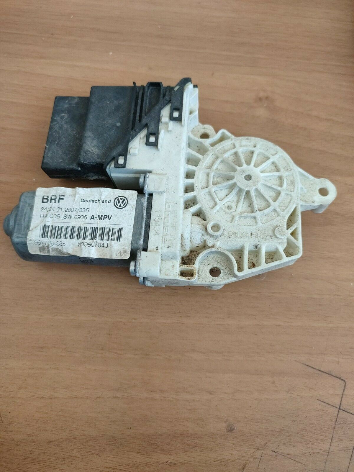 Motorino Alzacristalli Per Skoda Octavia(2003-2013) Volkswagen Touran 1K0959704J - F&P CRASH SRLS - Ricambi Usati