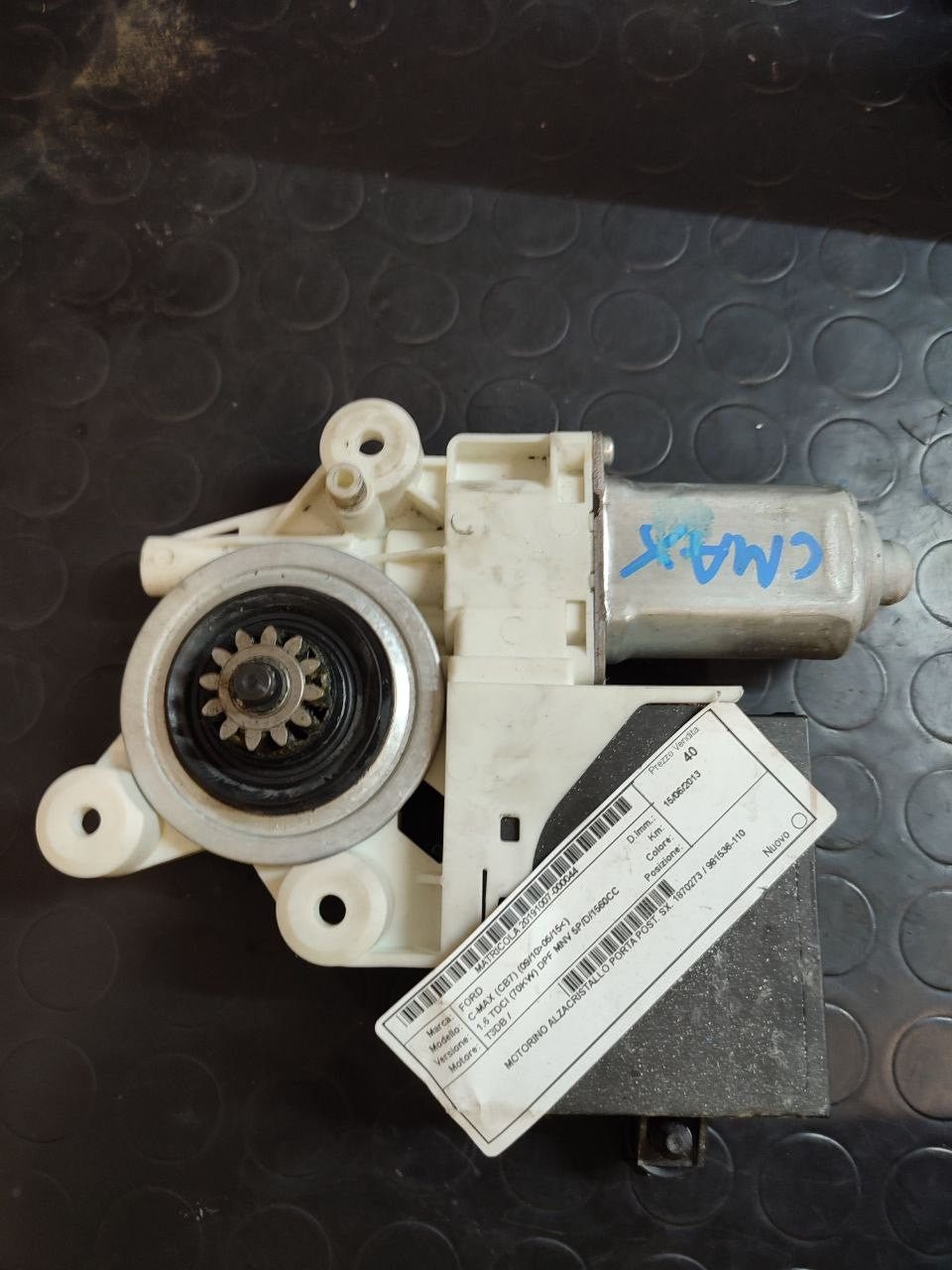 Left rear window lifter FORD C-MAX 1.6 tdci - F&P CRASH SRLS - Used Parts