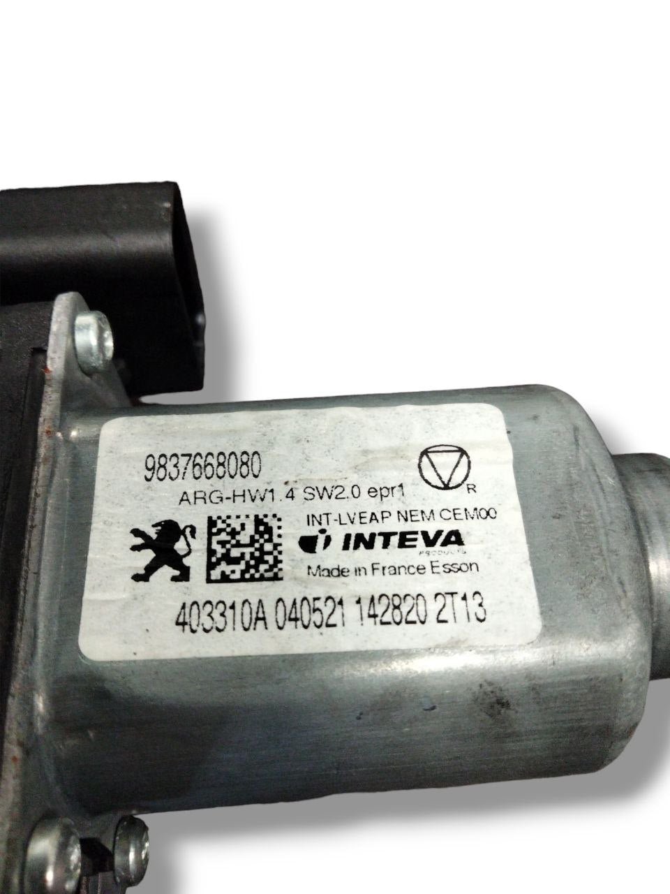 Left rear window motor Peugeot 308 Sw / 508 (2007 - 2014) cod.9837668080 - F&P CRASH SRLS - Used Parts