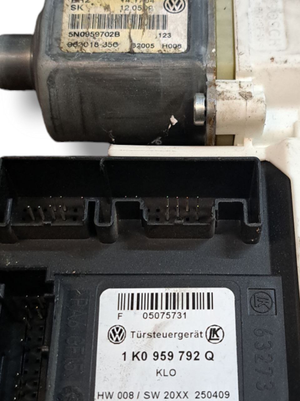 Right Front Window Regulator Dx Volkswagen Tiguan (5N - 2009) COD:5N0959702B - F&P CRASH SRLS - Used Parts
