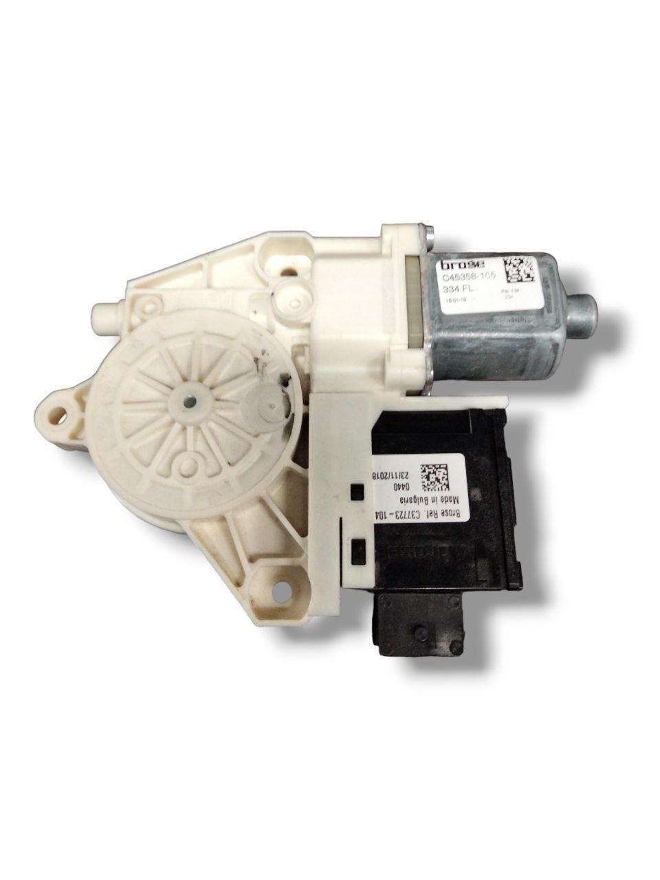 Left front window lifter motor Fiat 500X (2014>) code.C45358105 - F&P CRASH SRLS - Used Spare Parts
