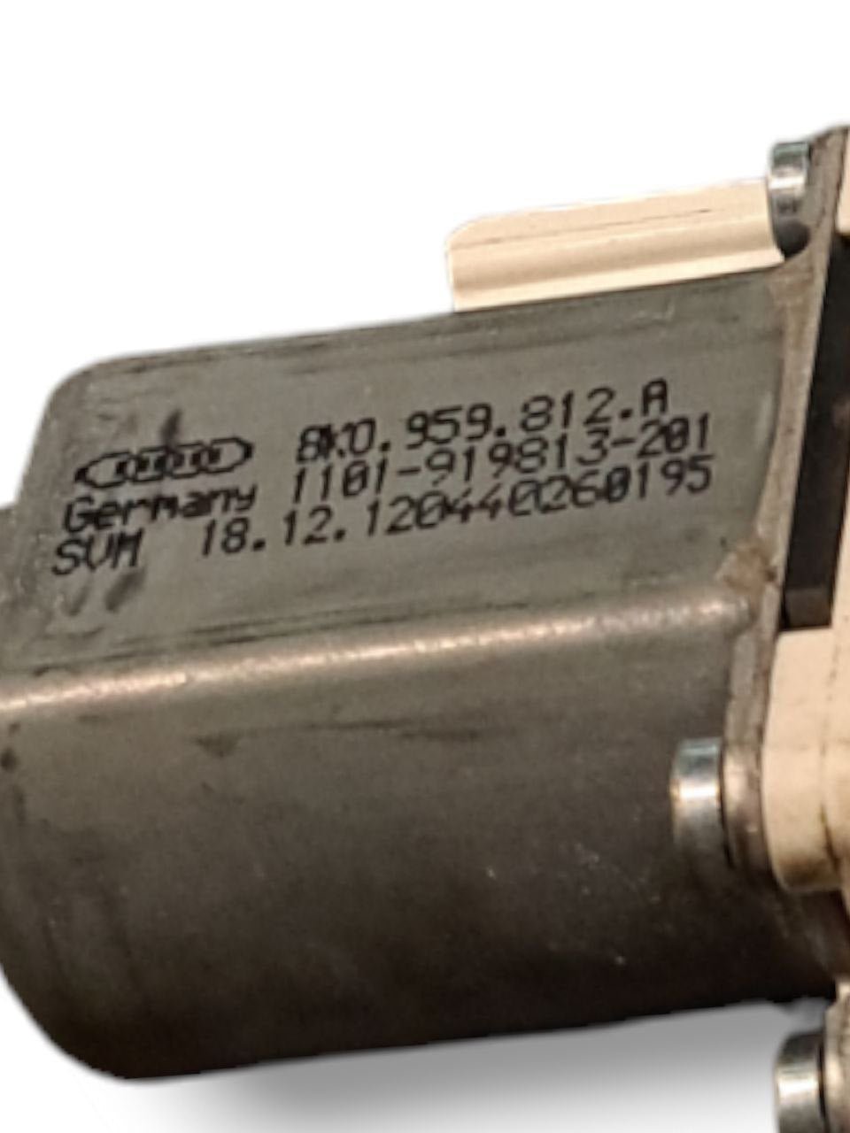 Right Rear Window Lift Motor Audi A1 8X (2010 - 2018) COD:8K0959812A - F&P CRASH SRLS - Used Parts
