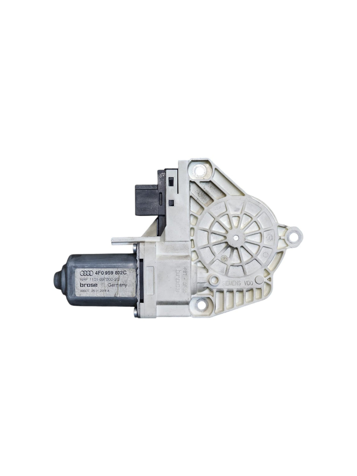 Rear Window Regulator Motor Right Audi A6 C6 Code:4F0959802C (2004 - 2011) - F&amp;P CRASH SRLS - Used Parts