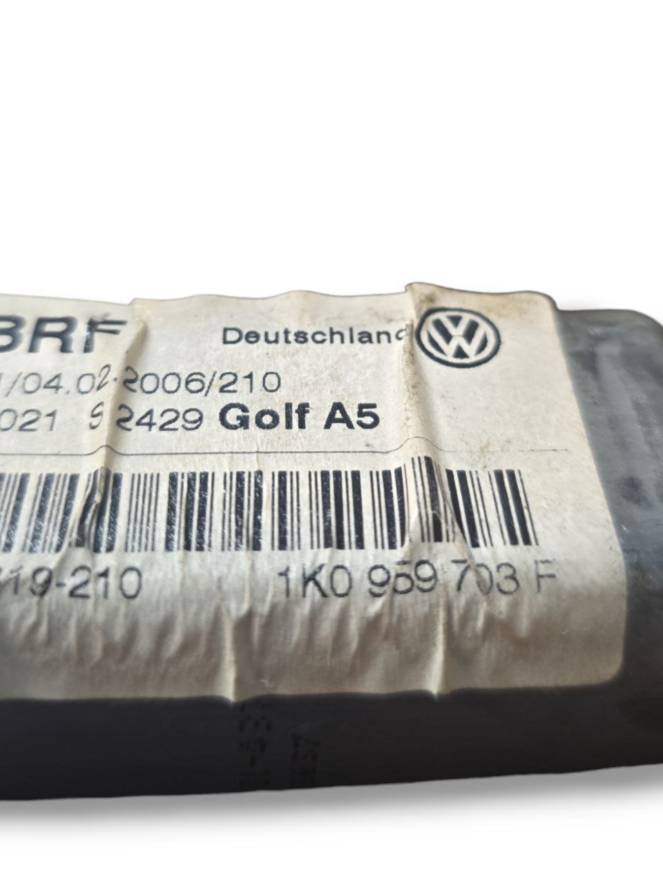 Left Rear Window Regulator Motor Volkswagen Golf V (2003 - 2008) COD:1K0959703F - F&P CRASH SRLS - Used Spare Parts