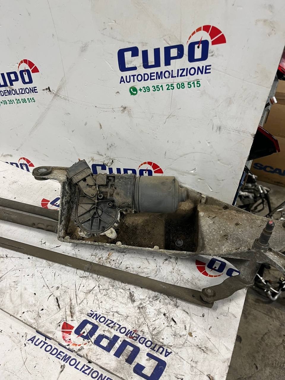 Motorino Asta Tergioarabrezza Anteriore Renault Modus (2004-2007) - F&P CRASH SRLS - Ricambi Usati