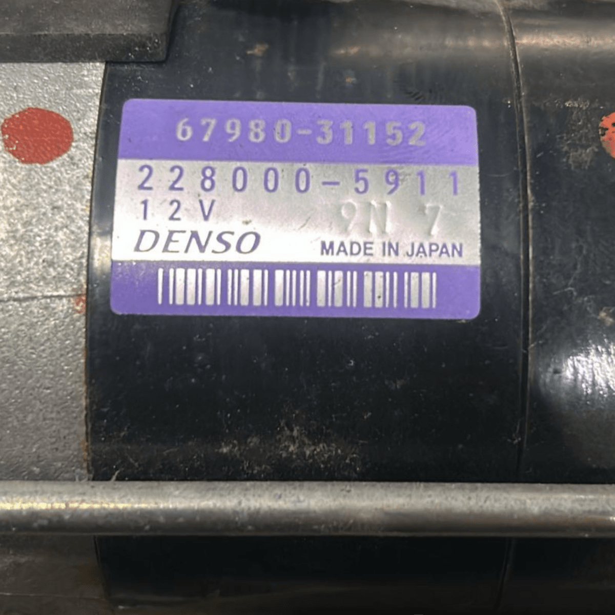 Motorino avviamento aixam city 50 400 diesel cod:67980 - 31152 (2010 > 2014) - F&P CRASH SRL - Ricambi Usati