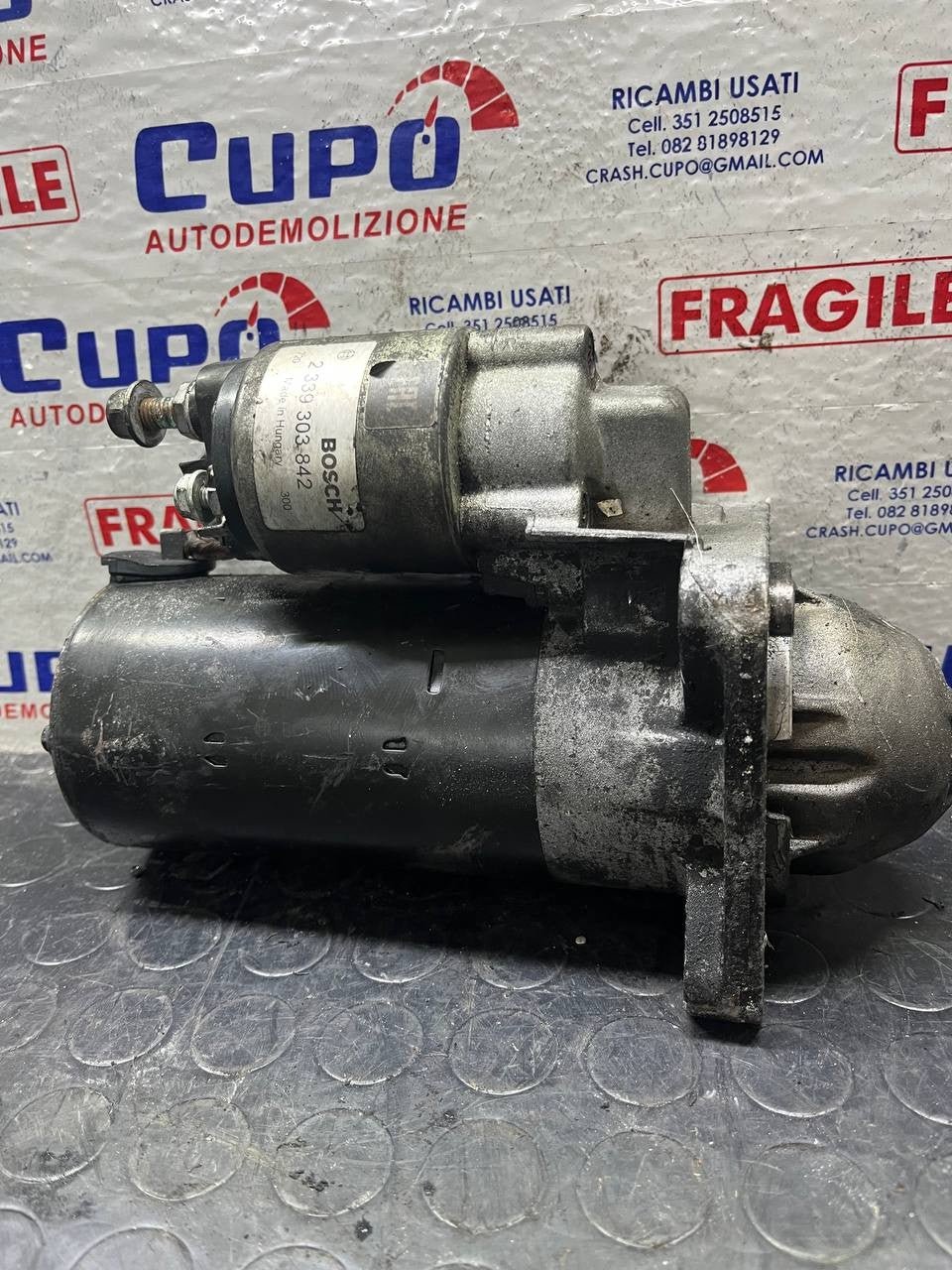Motorino Avviamento Alfa Romeo Brera (177) cod:00011097268 - F&amp;P CRASH SRLS - Ricambi Usati
