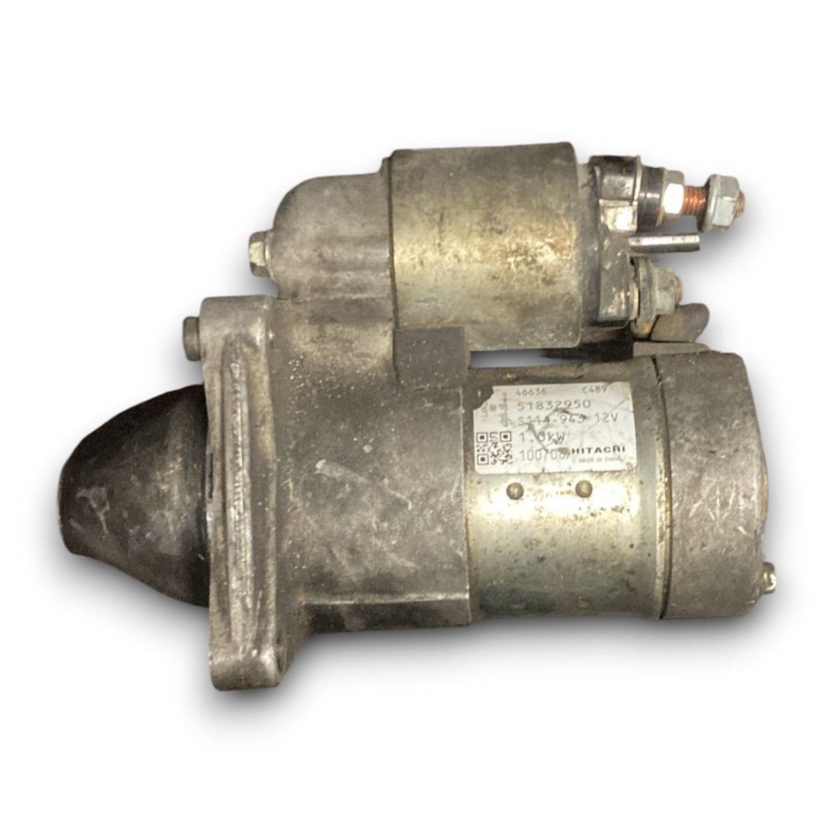 Motorino avviamento Alfa Romeo Mito cod . 51832950 1.4 benzina (2008 > 2018) - F&P CRASH SRL - Ricambi Usati