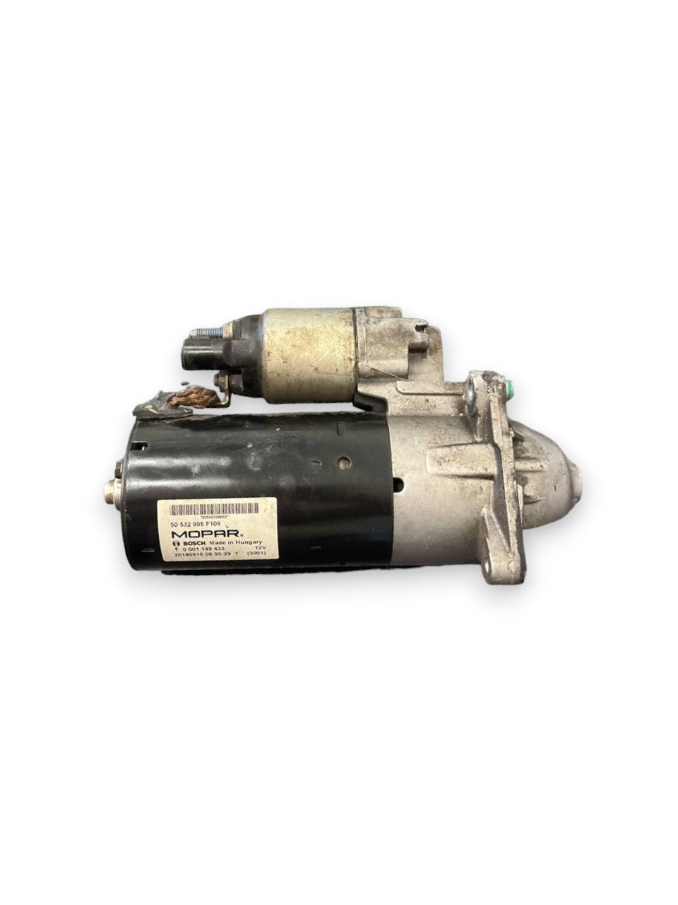 Starter Motor Alfa Romeo Stelvio 2.2 Diesel COD:50532995F109 - 0001149433 (2016>) - F&P CRASH SRLS - Used Parts