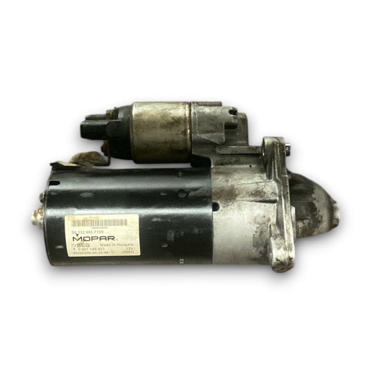 Motorino avviamento alfa romeo stelvio cod . 50532995 2.2 diesel (2016 >) - F&amp;P CRASH SRL - Ricambi Usati