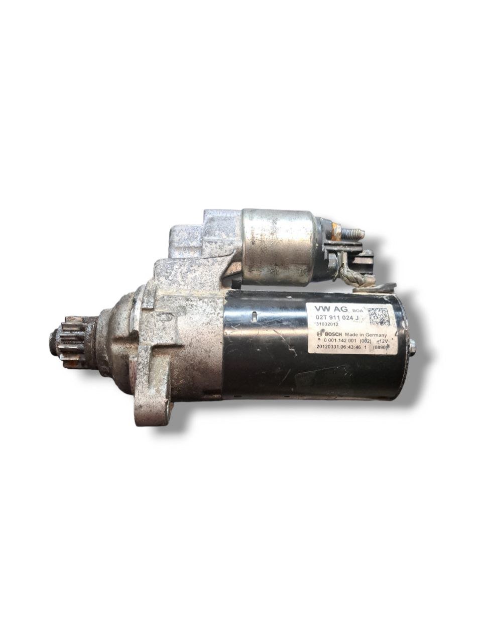 Starter Motor Audi A1 1.2 Petrol (2011-2018) COD:02T911024J - F&P CRASH SRLS - Used Parts