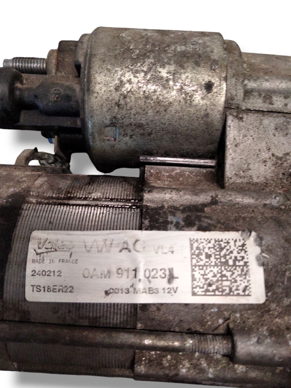 Motorino Avviamento Audi A1 8X 1.6 diesel (2010 - 2018) cod.0AM911023L - F&P CRASH SRLS - Ricambi Usati