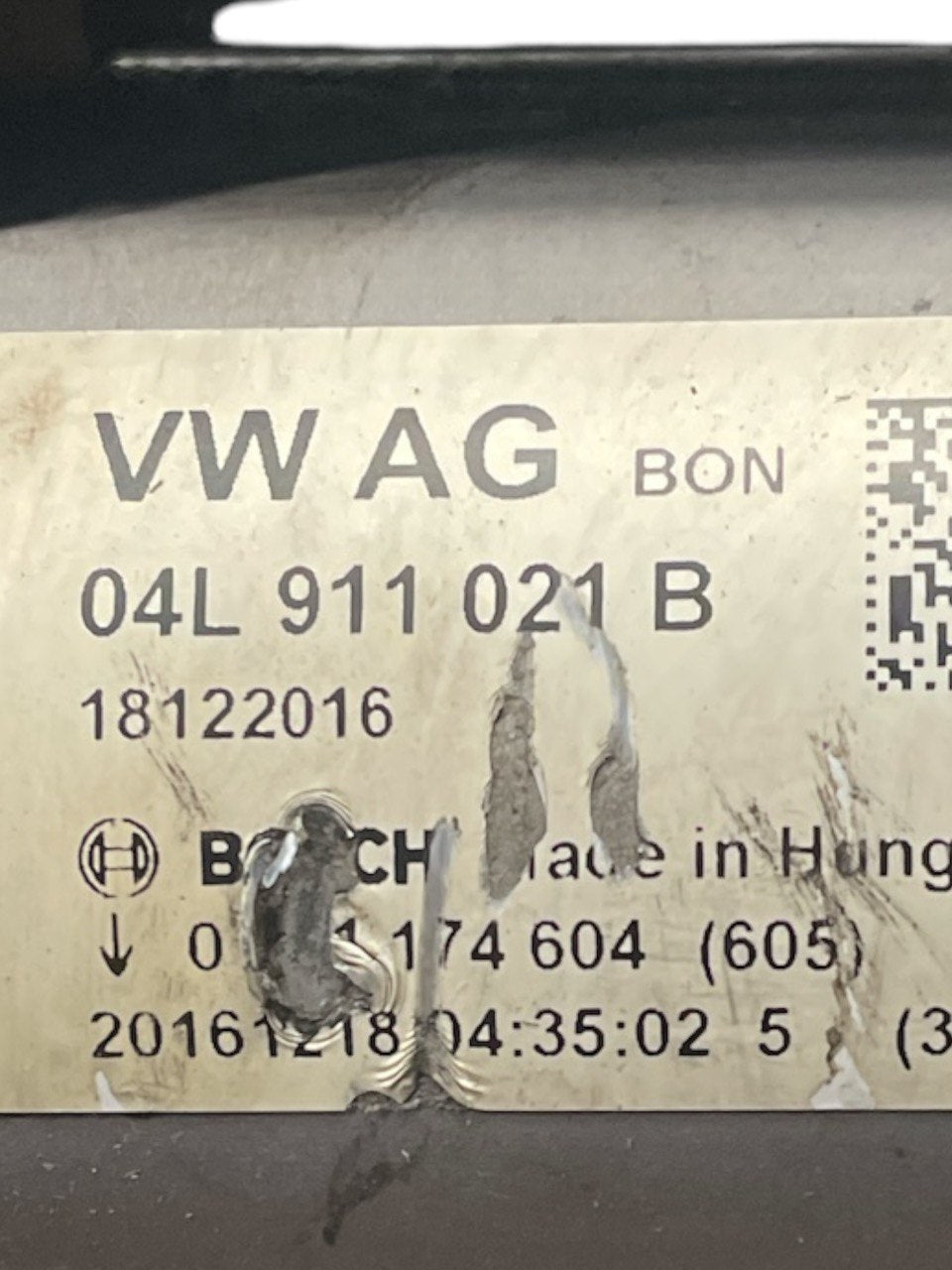 Motorino Avviamento Audi A4 B9 2.0 diesel cod:04L911021 (2015 - 2024) - F&P CRASH SRLS - Ricambi Usati