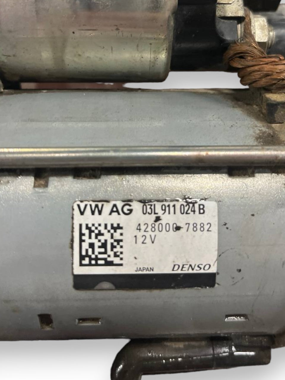 Starter Motor Audi A5 8T 2.0 Diesel (2007 to 2016) code: 03L911024B - F&P CRASH SRLS - Used Parts