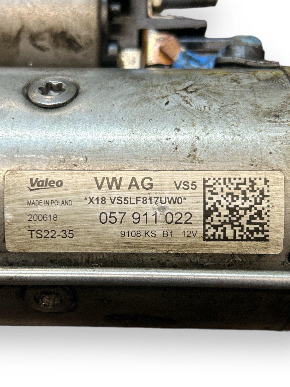 Motorino Avviamento Audi A7 (C8) 3.0 Diesel (2019 > ) cod . 057911022 - F&P CRASH SRLS - Ricambi Usati