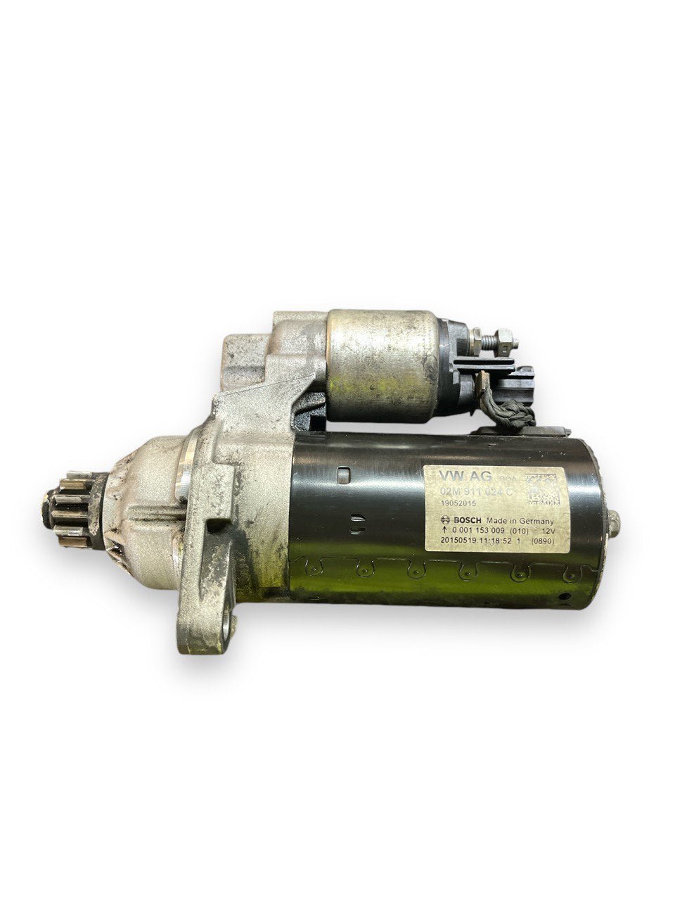 Starter motor Audi Q3 8U 2.0 diesel (2011 - 2018) code 02m911024c - 0001153009 - F&P CRASH SRLS - Used Parts