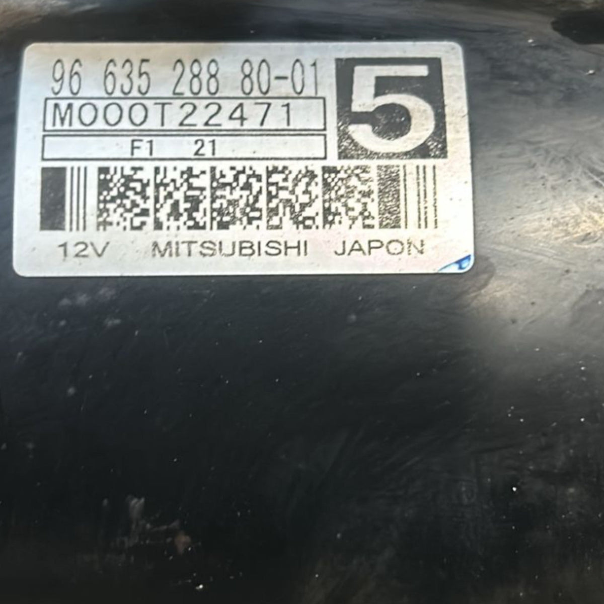 Starter Motor Citroen C4 Picasso 1.6 Diesel code:9663528880 - 01 (2013 > 2022) - F&P CRASH SRLS - Used Parts