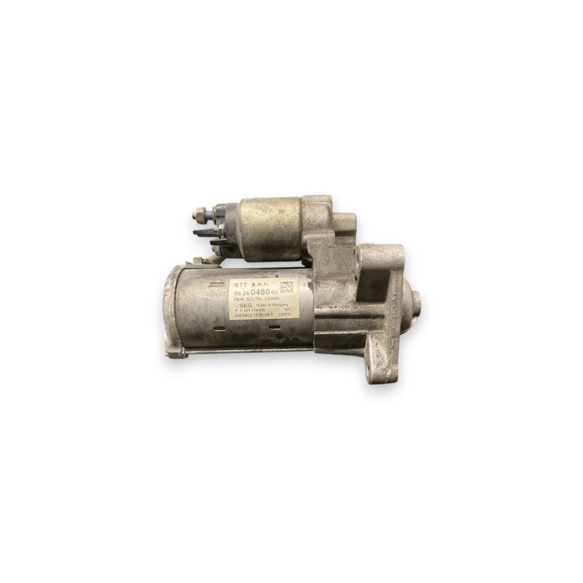 Motorino avviamento citroen jumper iii 2.2 diesel (2014 - ) Cod: 9826048080 - F&P CRASH SRLS - Ricambi Usati