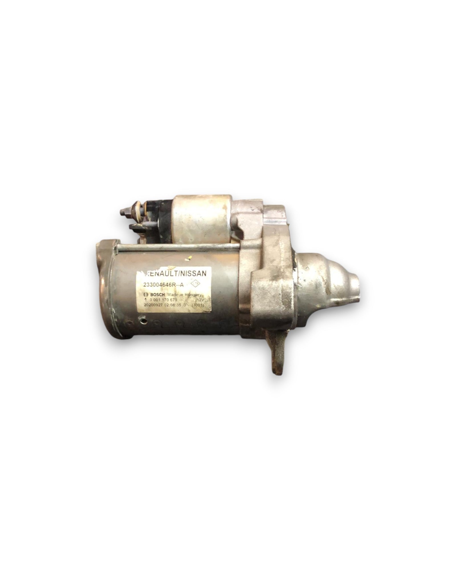 Starter Motor Dacia Sandero 1.0 petrol (2017 > 2020) code:233004646R - F&P CRASH SRLS - Used Parts