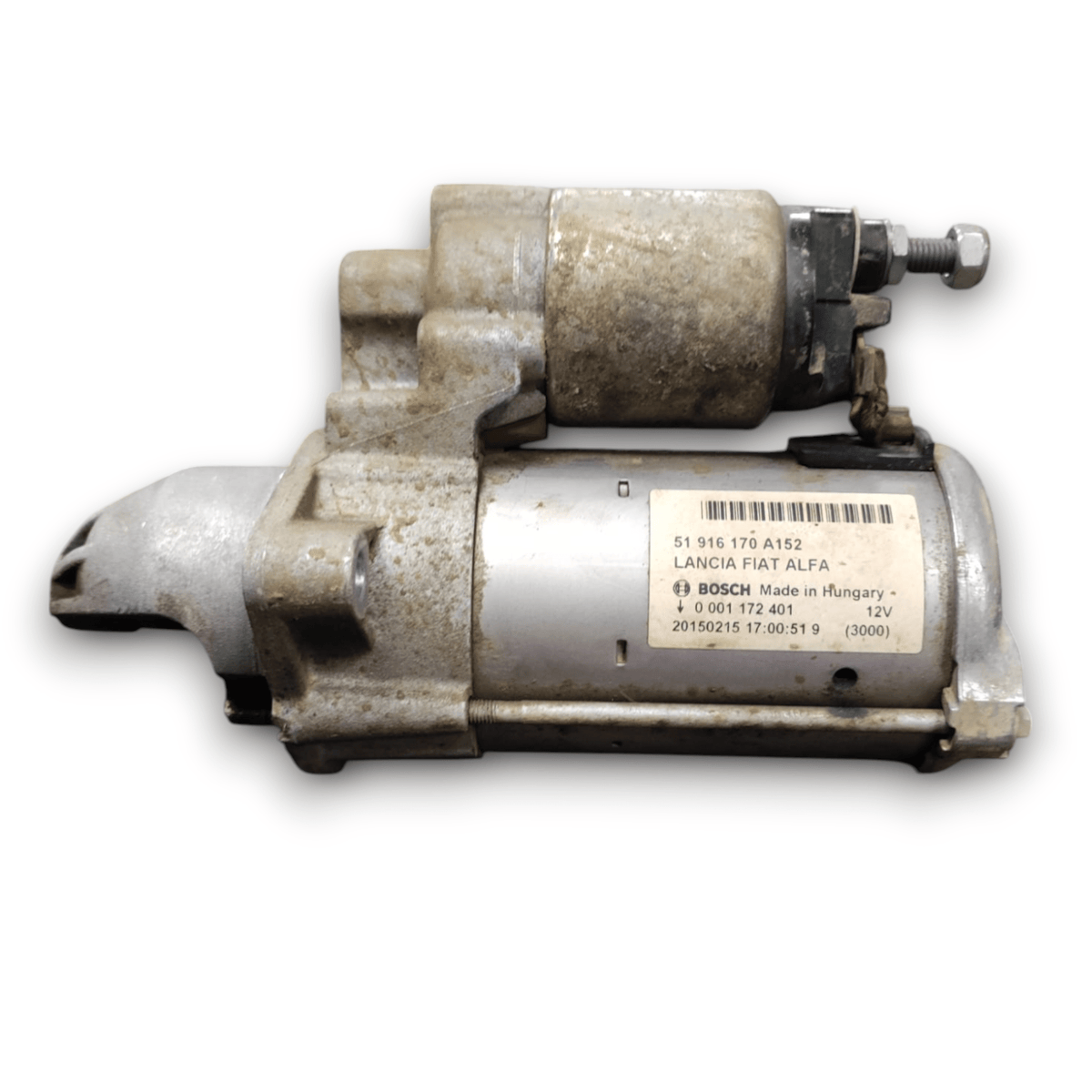 Starter Motor Fiat 500L 1.3 Diesel COD: 51916170 (2012 - 2022) - F&amp;P CRASH SRLS - Used Parts