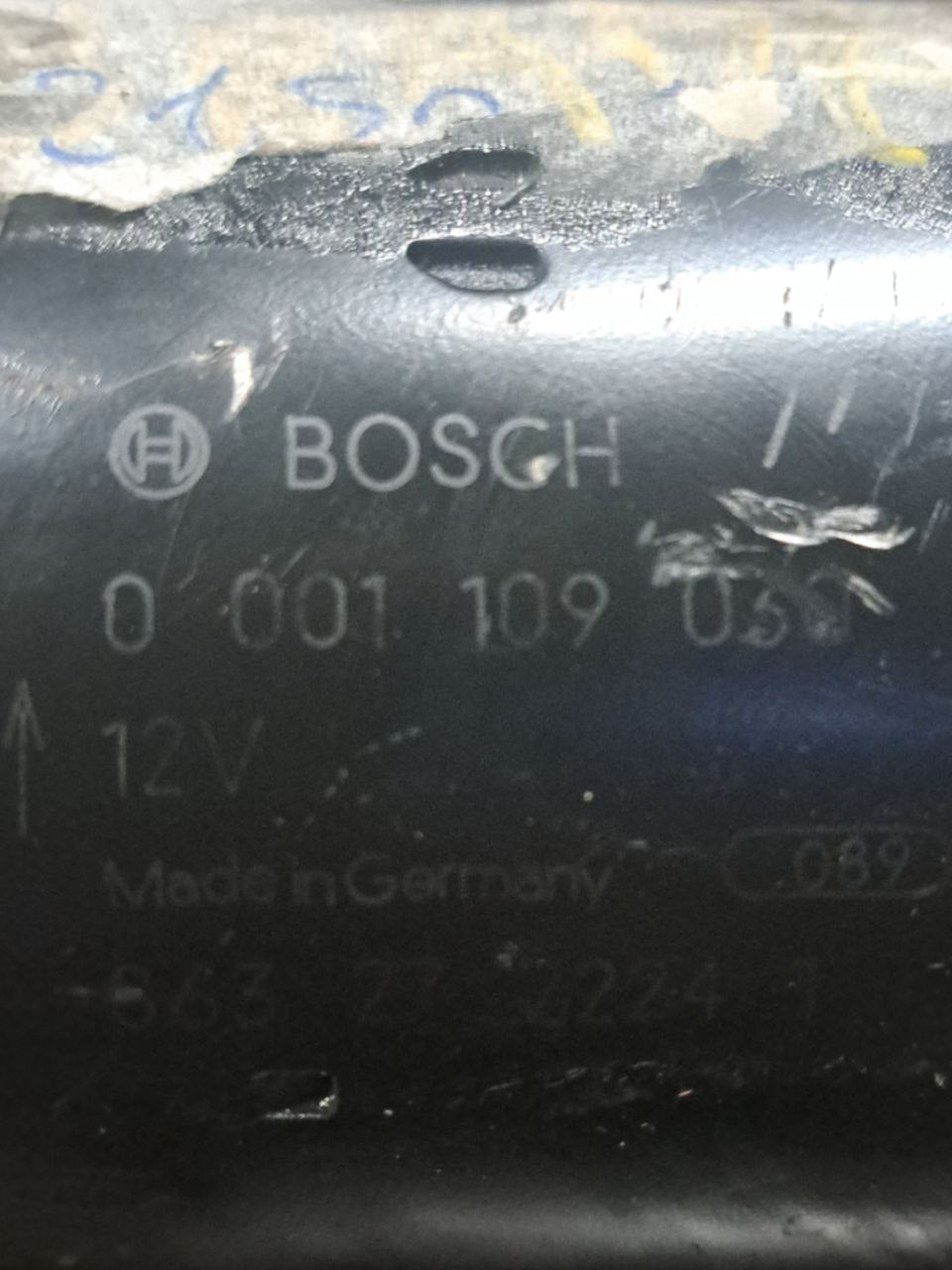 Motorino Avviamento Fiat - Alfa - Lancia 1.9 diesel COD:0001109030 - F&P CRASH SRLS - Ricambi Usati