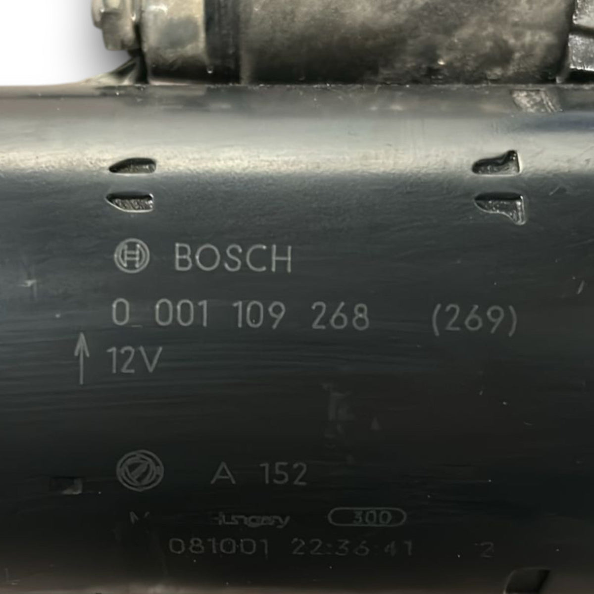 starter motor fiat Bravo 1.6 Diesel code:0001109268 (2007 > 2014) - F&P CRASH SRLS - Used Parts