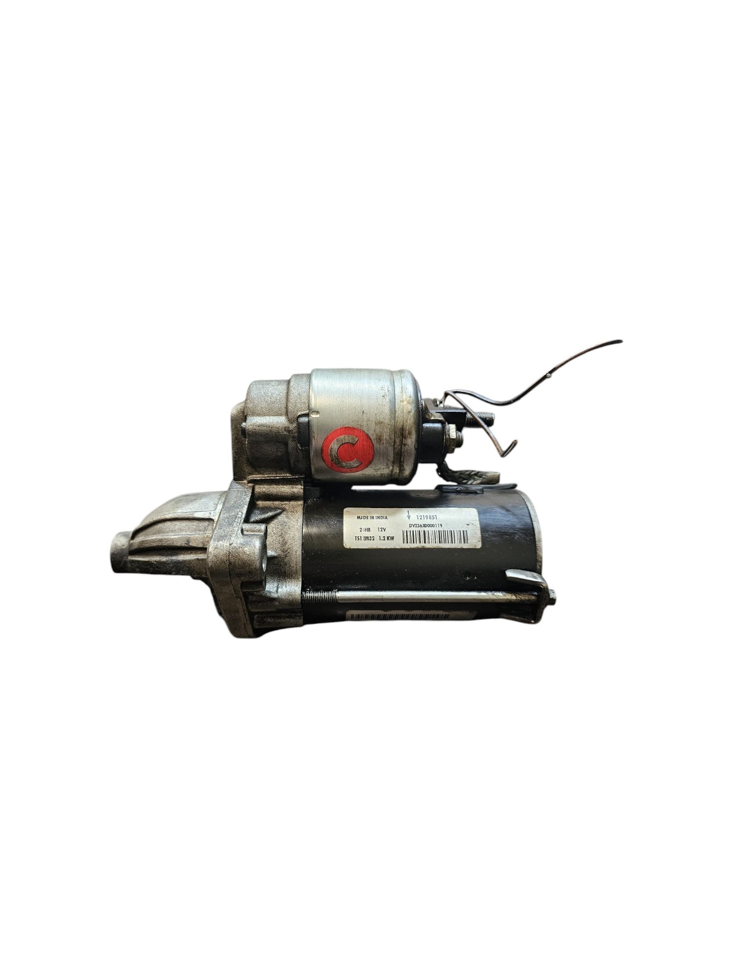 Motorino Avviamento Fiat Grande Punto 1.2 Benzina Cod:1219851 (2005 - 2012) - F&P CRASH SRLS - Ricambi Usati