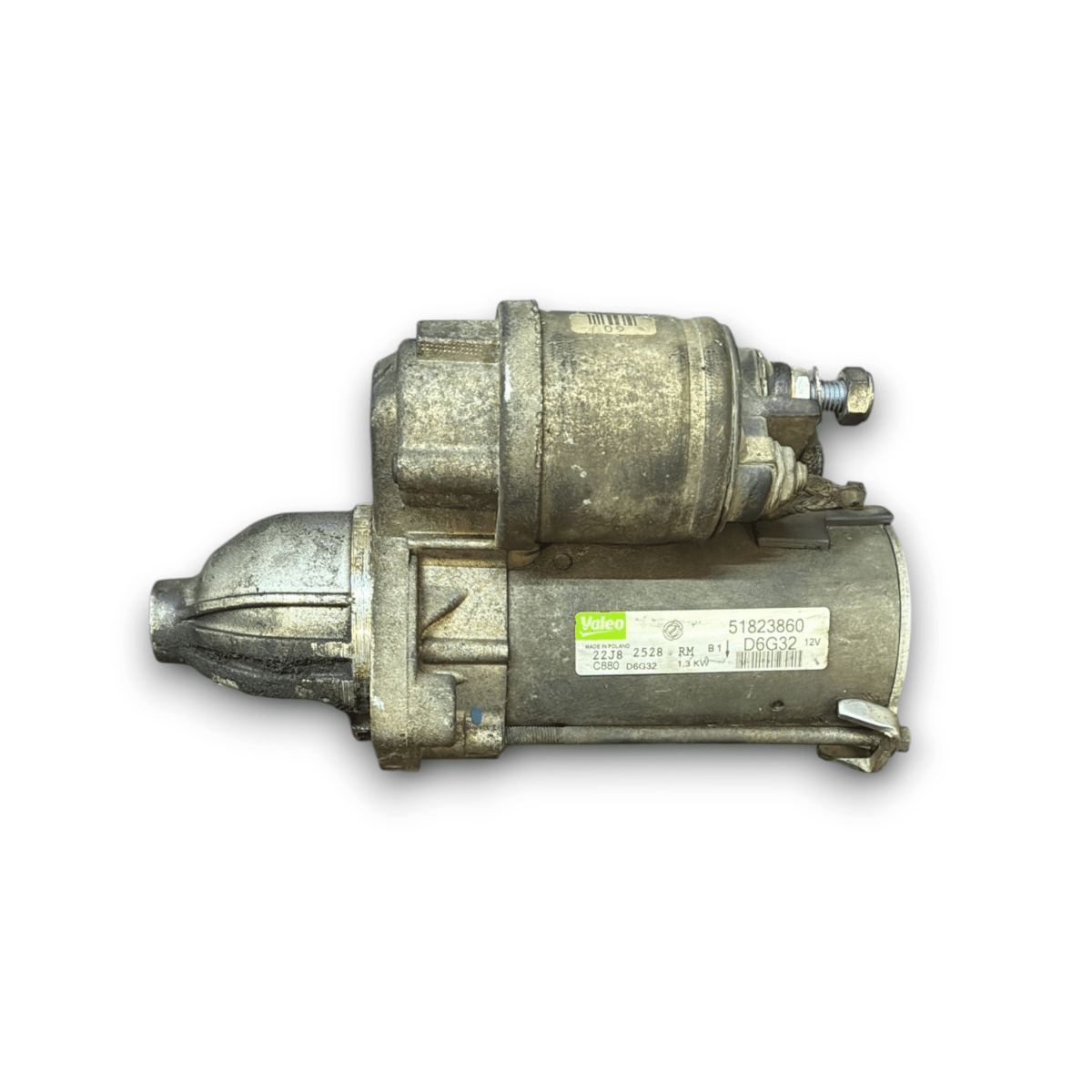 Motorino avviamento fiat grande punto 1.3 diesel cod : 51823860 (2005 - 2012) - F&P CRASH SRL - Ricambi Usati