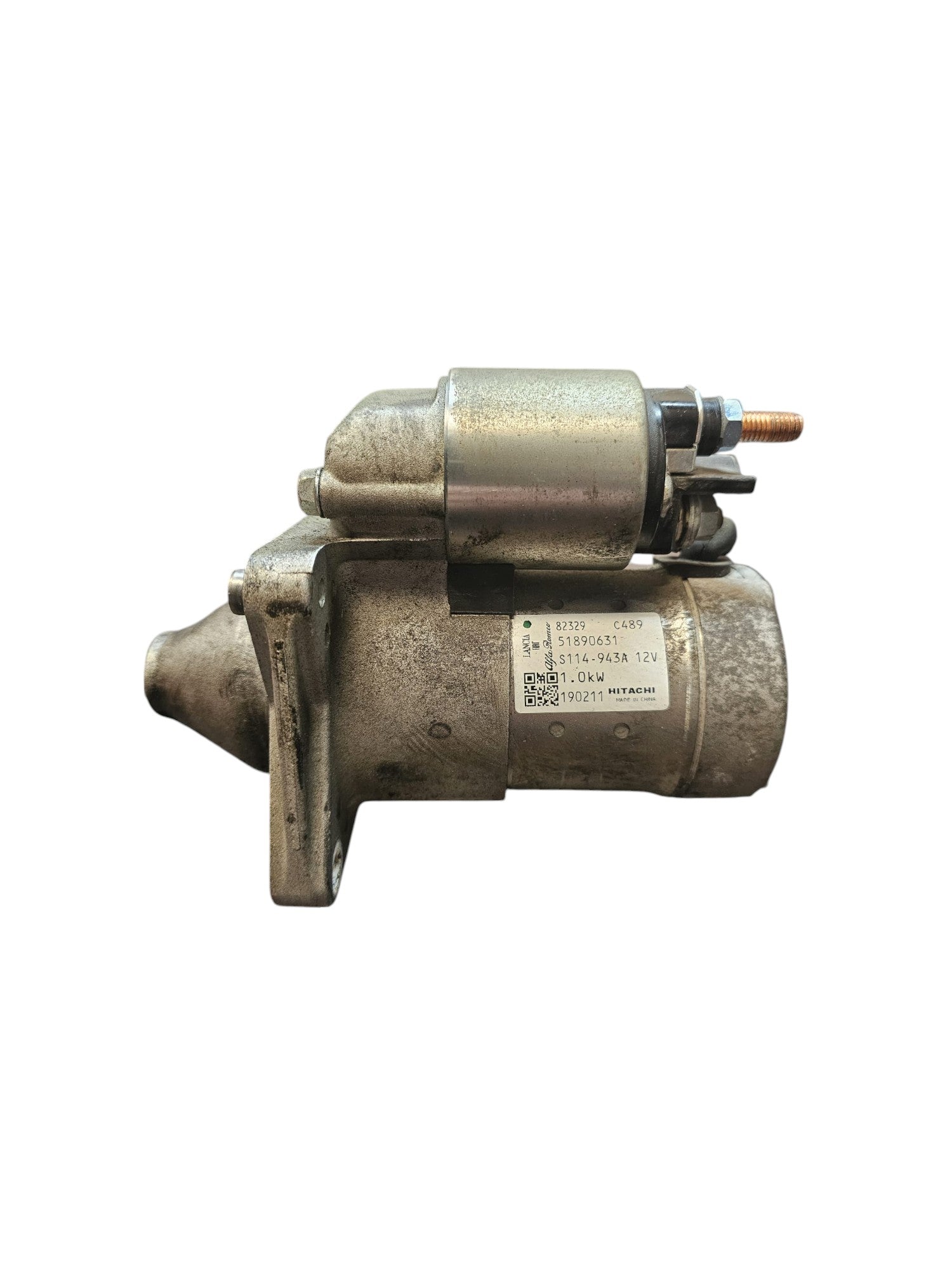 Starter Motor Fiat Panda 169 1.2 Petrol Code:51890631 (2003 - 2012) - F&P CRASH SRLS - Used Parts