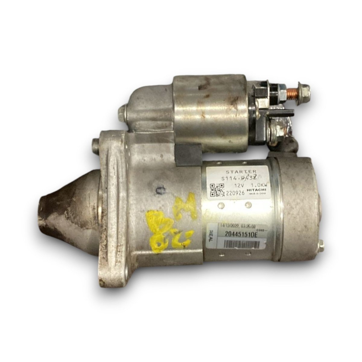 Motorino avviamento fiat panda 169 cod . s114 - 943s 1.2 benzina (2003 > 2012) - F&P CRASH SRL - Ricambi Usati
