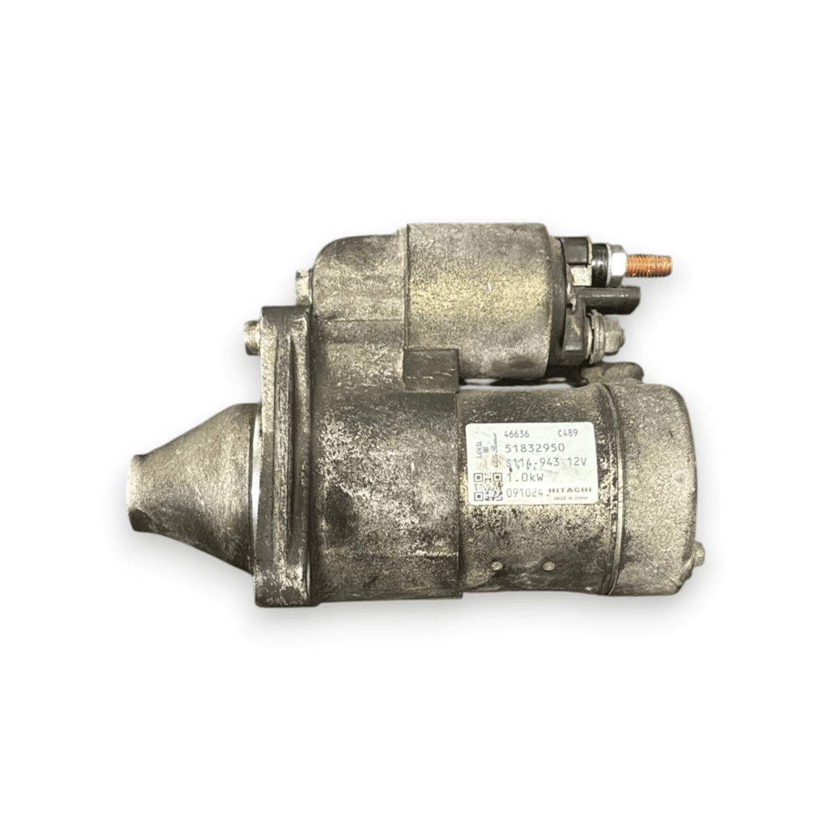 Starter motor fiat punto evo 1.2 petrol code:51832950 (2009 - 2012) - F&P CRASH SRL - Used Parts