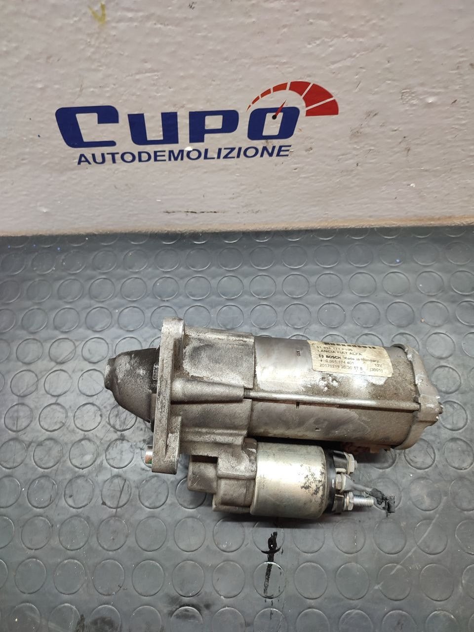Starter motor Fiat Tipo 2016 1.6 multijet 120 hp code 0001174401 - F&amp;P CRASH SRLS - Used Parts