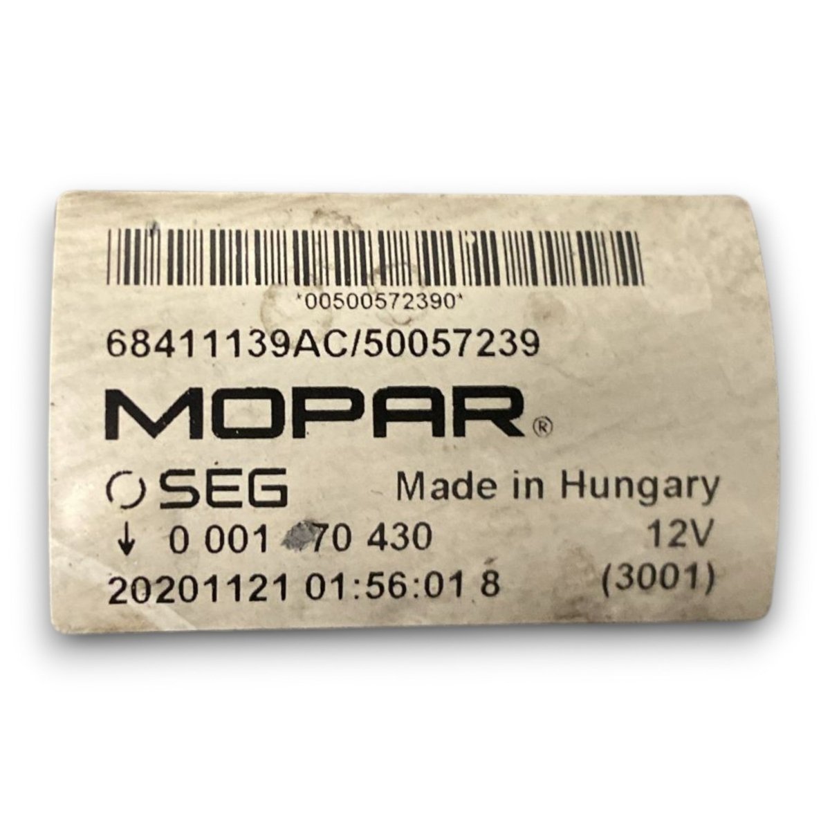 Motorino avviamento fiat tipo cod . 68411139ac 1.0 benzina (2015 >) - F&P CRASH SRL - Ricambi Usati