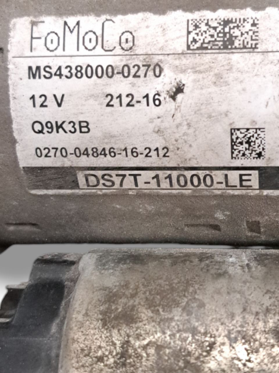 Motorino Avviamento Ford S - Max 2.0 Diesel (2006 - 2015) COD:DS7T - 11000 - LE - F&P CRASH SRLS - Ricambi Usati