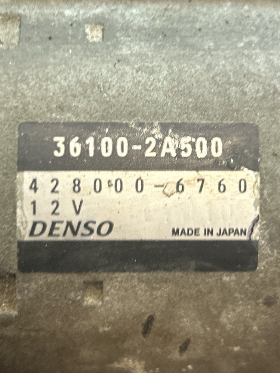 Motorino Avviamento Hyundai IX20 1.6 Diesel (2010 - 2019) cod . 36100-2A500 - F&P CRASH SRLS - Ricambi Usati