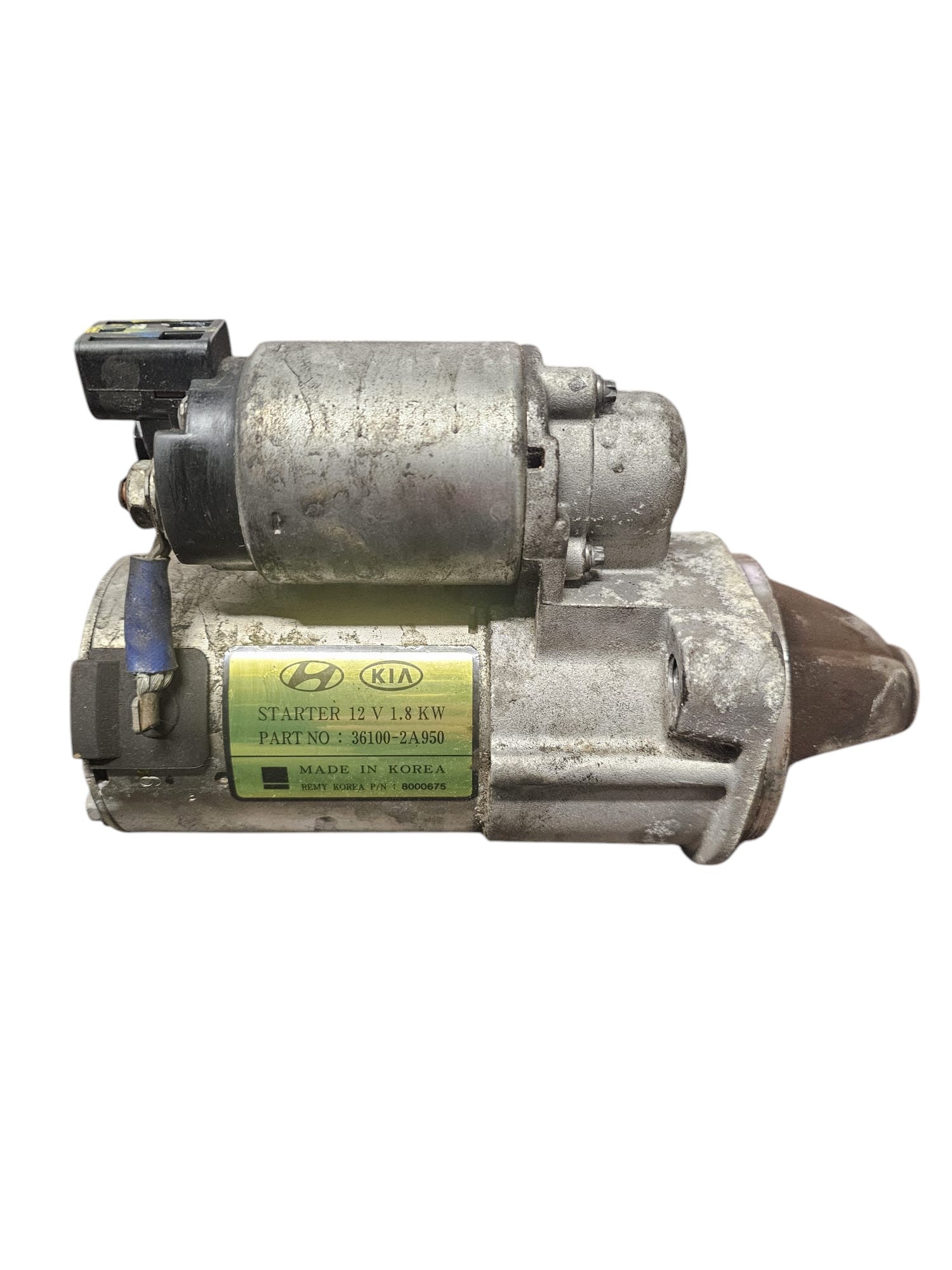 Starter Motor Hyundai Tucson TL 1.7 Diesel Code:361002A950 (2015 - 2020) - F&P CRASH SRLS - Used Parts